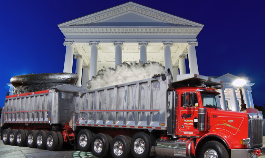 Unable To Bring Guns, Virginians Arrive At Capital With A Truckload Of Tar And Feathers