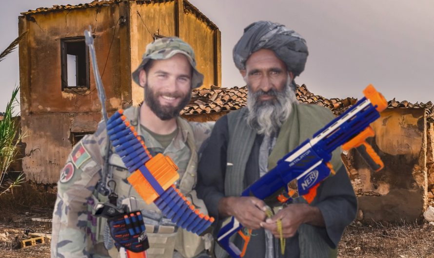 As Part Of Historic Treaty, US And Taliban Agree To Switch To Only Using Nerf Guns