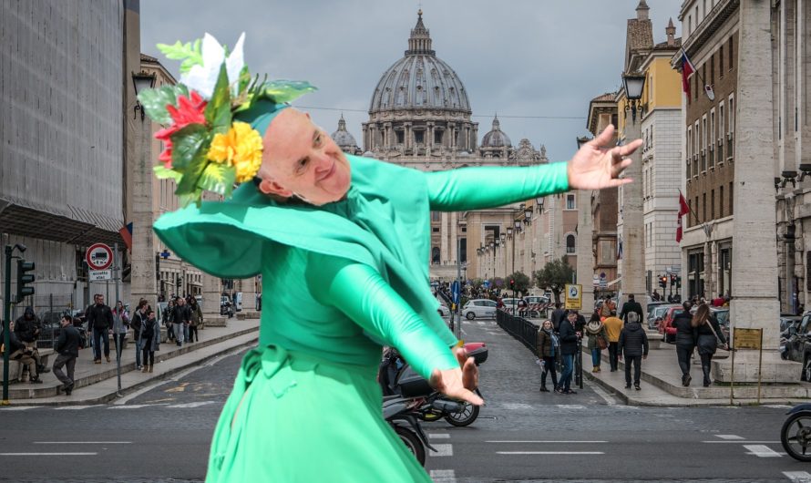 Pope Performs Interpretive Dance On Earth Day To Appease The Spirits